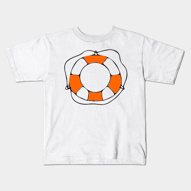 lifeline Kids T-Shirt by Ljuko